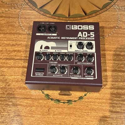 Reverb.com listing, price, conditions, and images for boss-ad-5-acoustic-instrument-processor