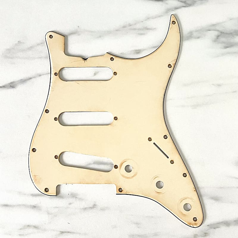 Custom • Aged Relic Cream / Parchment Fender Stratocaster Reverb