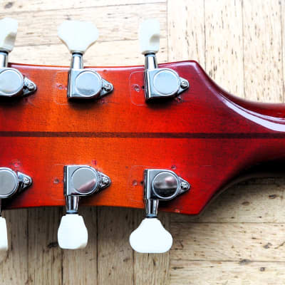 Zerosette SAD 2 V Super "Barney Kessel"-style guitar ~1970 made in Italy image 9