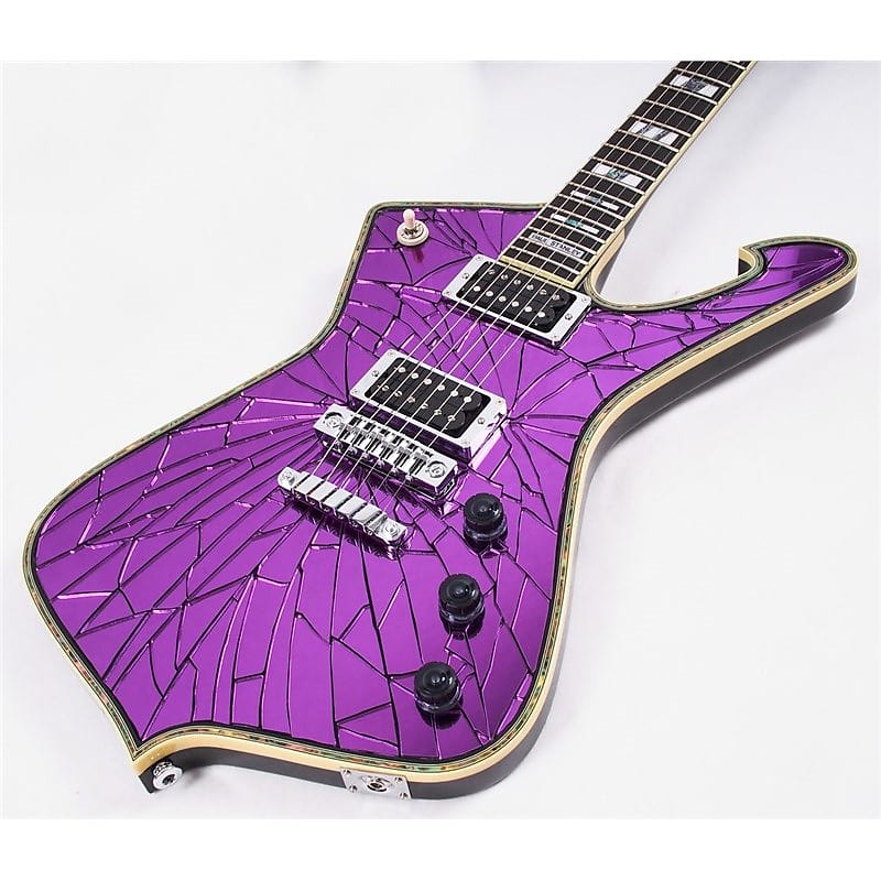 Ibanez Limited Edition PS2CM Paul Stanley Purple Mirror Electric Guitar