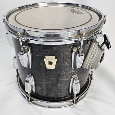 Ludwig Classic Series 10x9 Rack Tom 1980s - Charcoal Shadow image 1