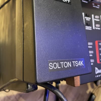Rare Vintage Analog Solton Ts4k synth keyboard and the MS40 Expander with PSU, rare foot controller, manual and schematic! image 18