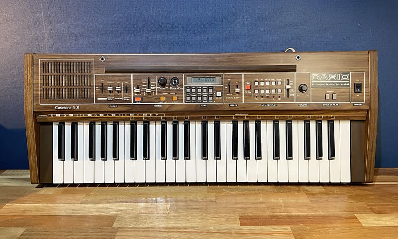 Casio Casiotone 501 Keyboard カシオ シンセサイザー Casio Casiotone CT-501 with Case | eBay