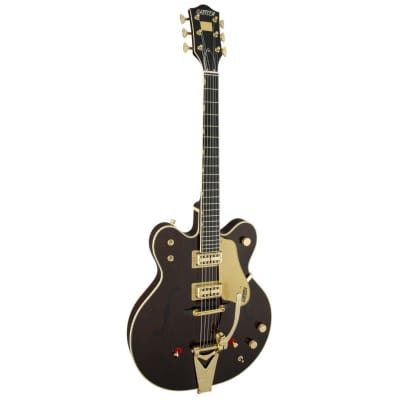 Gretsch G6122T-62 Vintage Select Edition '62 Chet Atkins Country Gentleman Hollow Body with Bigsby 6-String Right-Handed Electric Guitar (Walnut Stain) image 4