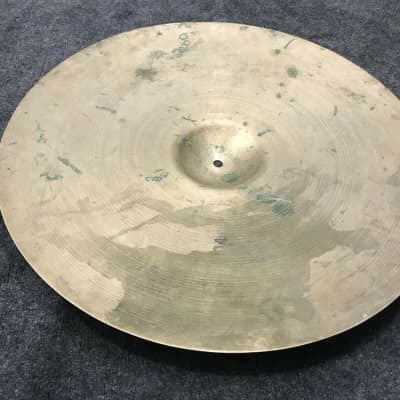 Vintage Kashian 22" Ride Cymbal Made In Italy Made by UFIP 2568 grams image 3