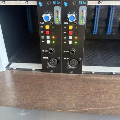 API 512c 500 Series Mic Preamp Module 2000 - Present - Black image 3