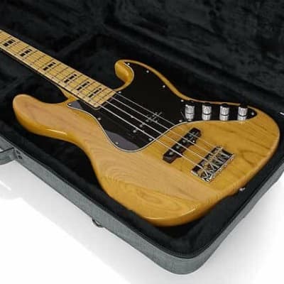 Gator Grey Transit Lightweight Bass Guitar Case, Universal/Generic Size image 4