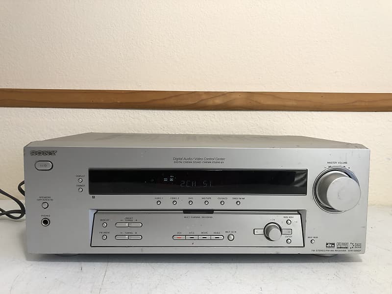 Sony STR-K850P 5.1 Ch Surround Home authentic Theater Receiver Tested No Remote Silver