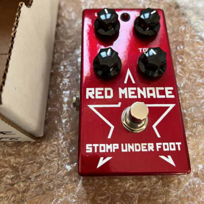 Reverb.com listing, price, conditions, and images for stomp-under-foot-red-menace