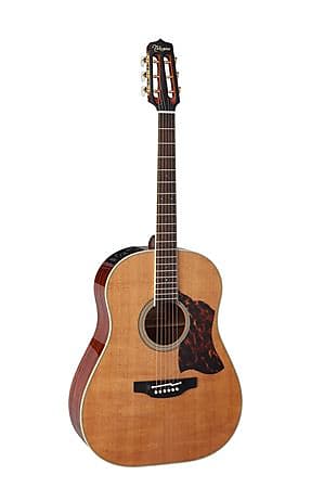 Takamine CRN-TS1 Slope Shoulder Dreadnought with Case Natural image 1