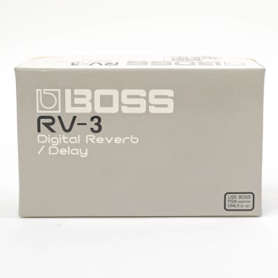 Boss RV-3 Digital Reverb / Delay Guitar Effect Pedal with Box 