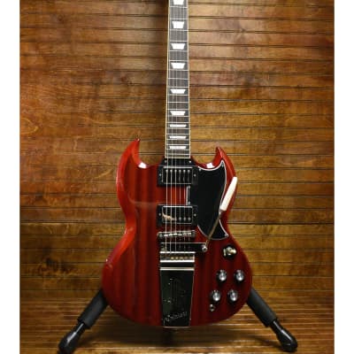 Epiphone SG Standard '61 Maestro Vibrola Electric Guitar, Vintage Cherry image 3