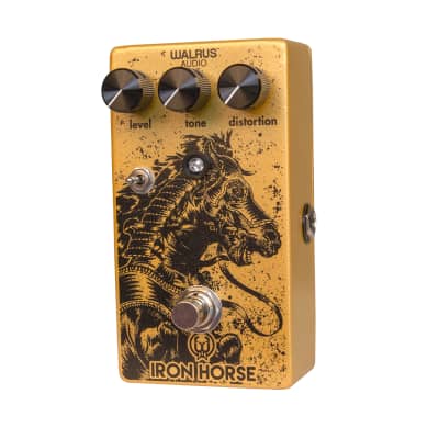 Walrus Audio Iron Horse V2 LM308 Distortion Effects Pedal image 3