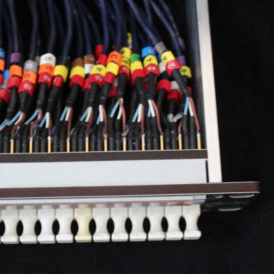 Ghielmetti Ghielmetti CSF 1x48AV. Audio and digital patchbay.Already wired. 10 feet loom image 4