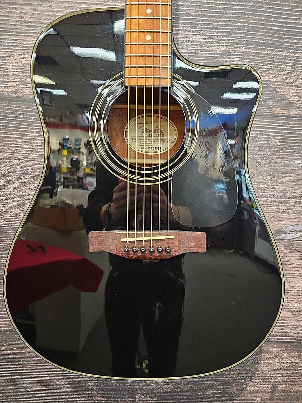 Fender CD-110E BLK Acoustic Electric Guitar (Sarasota, FL)