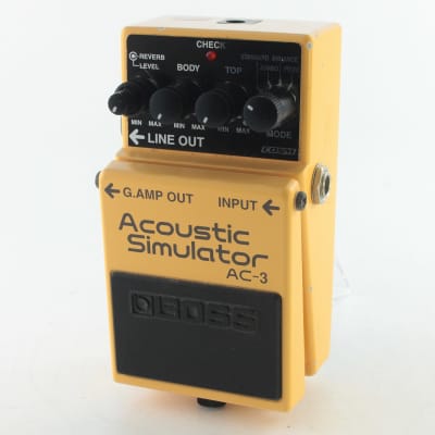 Boss AC-3 Acoustic Simulator Pedal | Reverb