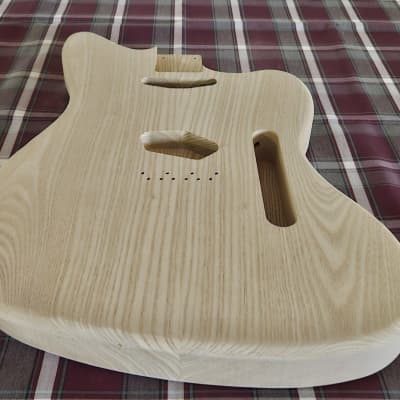 Woodtech Routing - 2 pc. Catalpa Telemaster Body - Unfinished image 3
