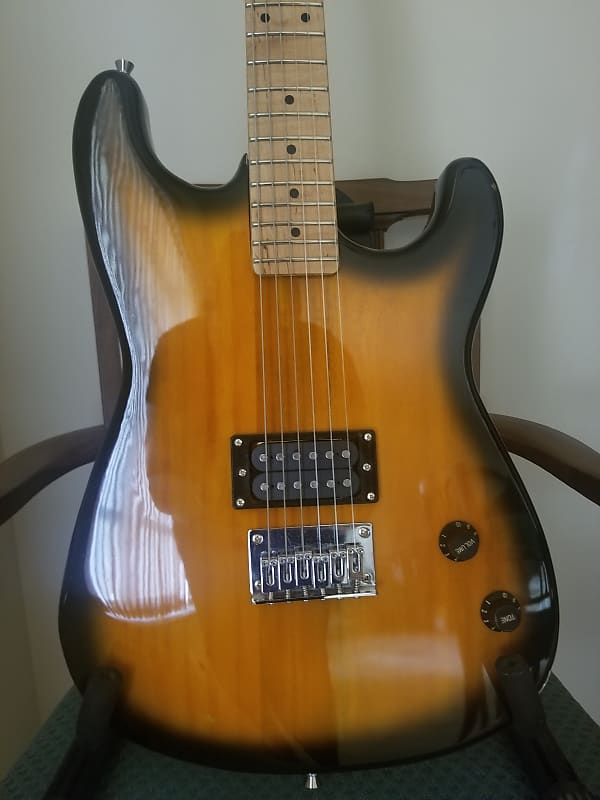 Davison Music Yo Electric Guitar Hot Bridge Humbucker Svelte 5 lbs. best neck profile of any maple image 1