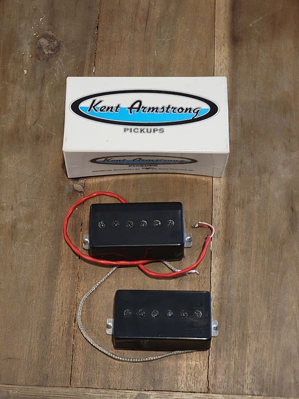 Kent Armstrong WPU900 P90 - HUMBUCKER SIZE Black