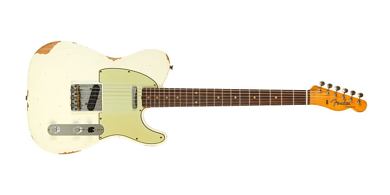 Fender Custom Shop 1960s Telecaster Relic Aged Olympic White
