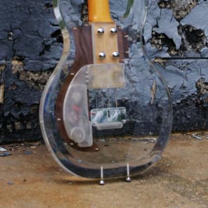 Ampeg Dan Armstrong Lucite Guitar 1970 Clear image 21