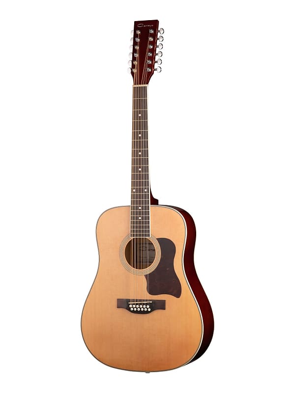 F64012-N Acoustic 12-string guitar, natural color, Caraya