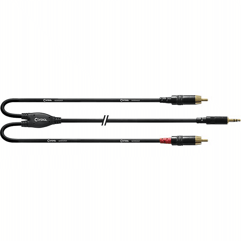 CABLE SPIRALE JACK 3,5 / JACK 3,5 1,5M NOIR - Câble et connectique HiFi