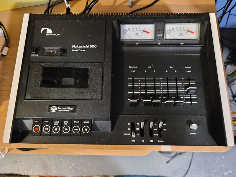Nakamichi 500 Dual Tracer Tape Recorder image 1