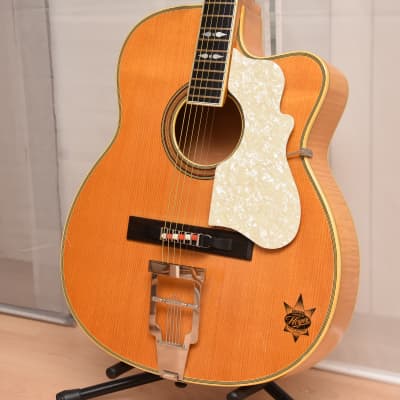 Arnold Hoyer 10b – 1959 German Vintage 6 String Western Flattop Guitar / Gitarre image 4