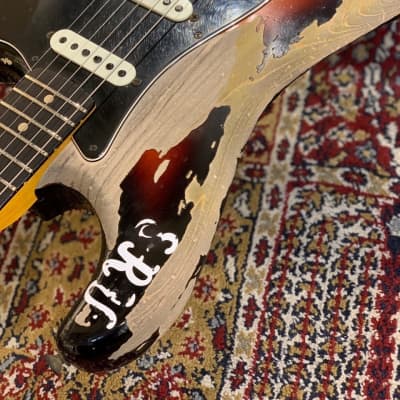 Fender Custom Shop Limited Edition 30th Anniversary Stevie Ray Vaughan Stratocaster By John Cruz image 7