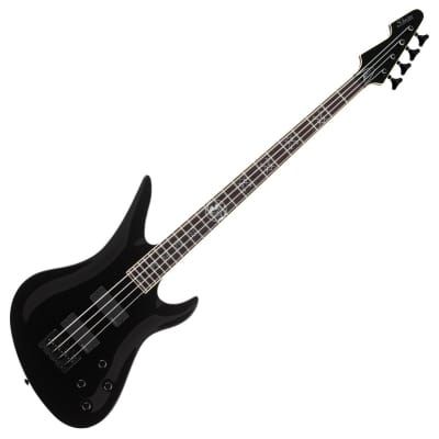 Schecter Dale Stewart Avenger Bass Guitar, Black 217 image 1