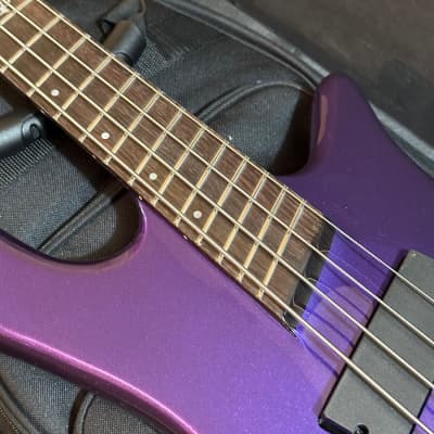 Spector NS Dimension 4 String HP Multi Scale Electric Bass Guitar Plum Crazy B Stock image 9