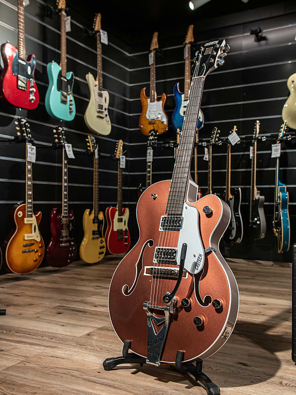 Gretsch G6118T Players Edition Anniversary™ Hollow Body with String-Thru  Bigsby®