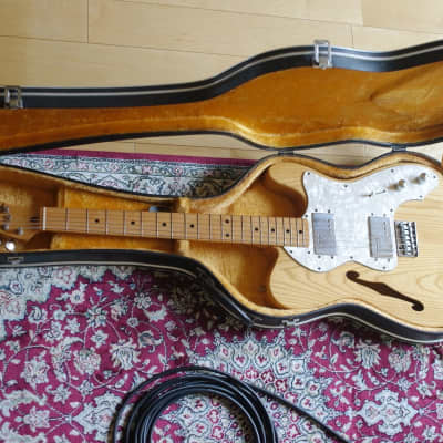 【Japan Vintage】1976 Greco Spacey Sounds TE500 Fender Thinline Telecaster Copy in Natural image 10