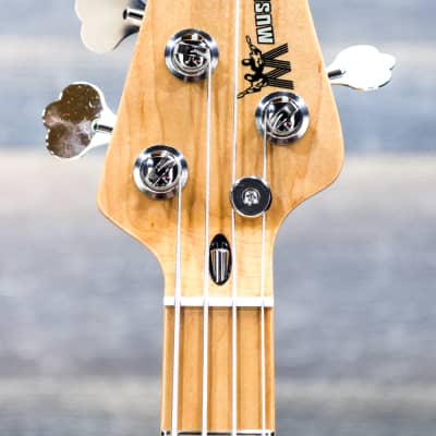 Ernie Ball Music Man Retro '70s StingRay Bass White Electric Bass w/Case #CB00515 image 5