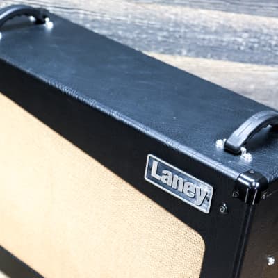 Laney CUB CAB with Warehouse G12C/S 150-Watt 8-Ohm 2x12" Guitar Cabinet w/Cover image 6