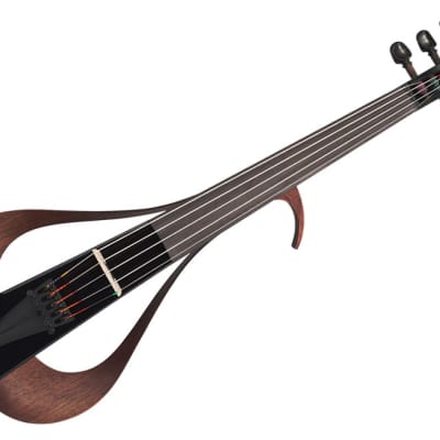 Yamaha YEV-105BL Electric Violin, 5-String Black image 2