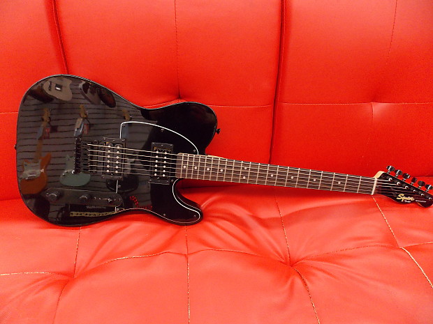 Squier affinity telecaster hh electric hotsell guitar with matching headstock metallic black
