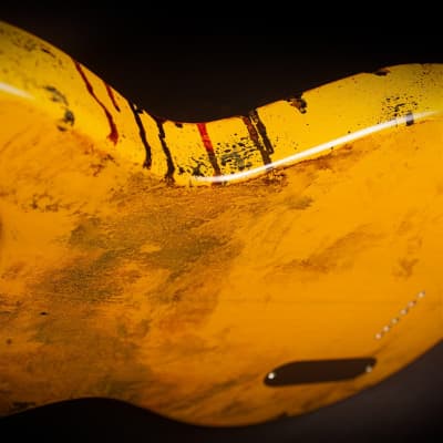 Third Eye Guitars 3YE - London's Burning™ - Pièce Unique #6 - "Splashed" image 2
