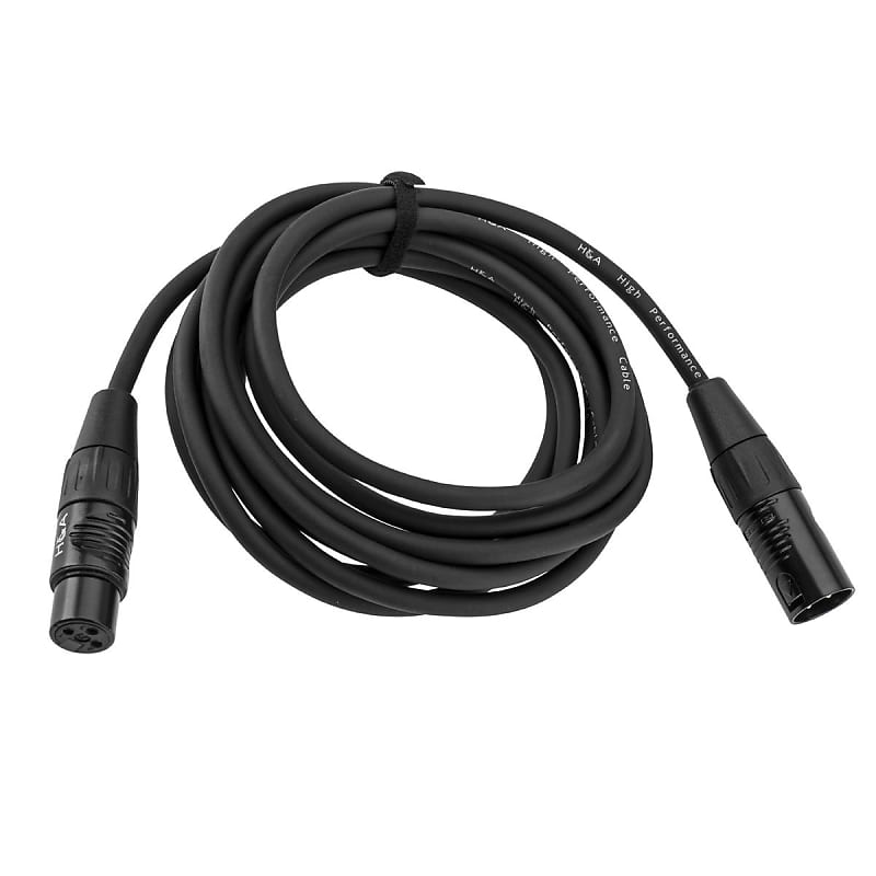 H&A Value Series XLR M to F Professional Microphone Cable - 25' V-XMF-25