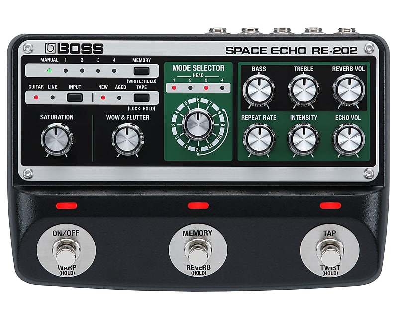 Boss RE-202 Space Echo Delay/Reverb Pedal - Open Box image 1