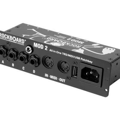 RockBoard MOD 2 1/4" MIDI & USB Pedalboard Patch Bay image 3
