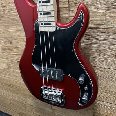 G&L Tribute Series Kiloton 4- string bass - Candy Apple Red 9lbs. New! image 7
