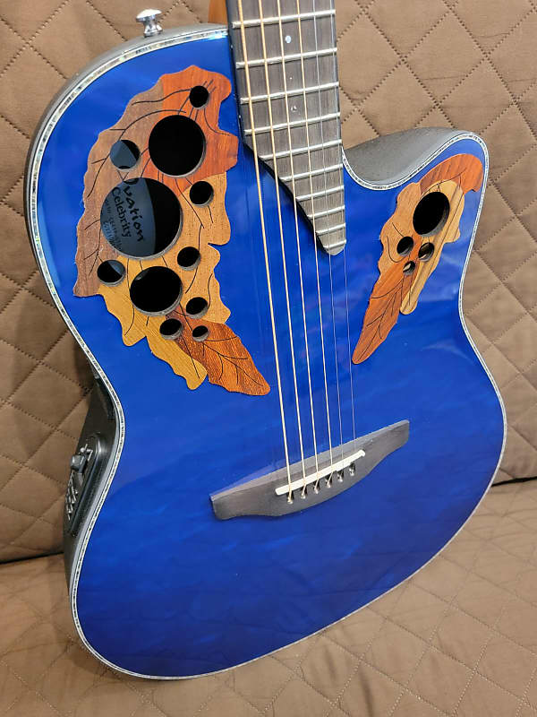 ギター OVATION Celebrity Elite Exotic CE44P-8TQ Amazon.com: Ovation CE44P-8TQ Celebrity Elite Plus Mid-Depth