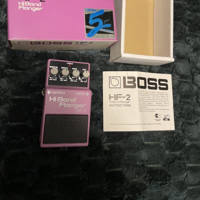 ギター BOSS HF-2 Boss HF-2 - Hi Band Flanger - HF2 - YouTube