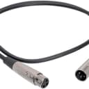 Hosa MCL105 5' Economy XLRF to XLRM Microphone Cable, 22 AWG