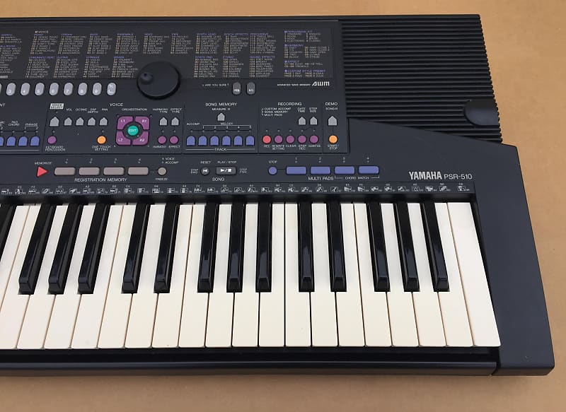 Yamaha PSR-510 Synthesizer Arranger Piano Keyboard