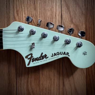 Fender Custom Shop 1966 Jaguar Lush Closet Classic Electric Guitar - Aged Surf Green 2023 - Lush Closet Classic - Aged Surf Green image 7