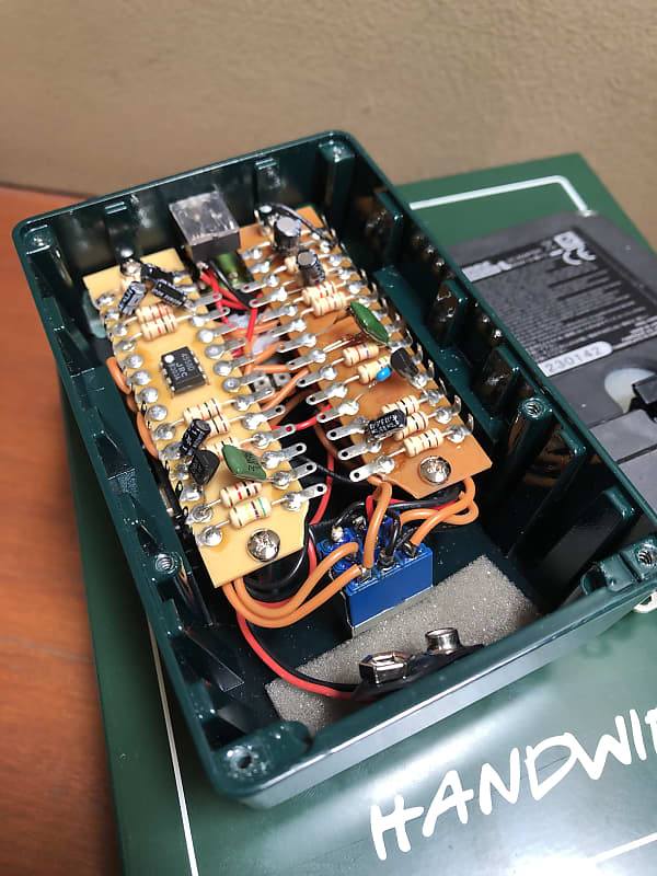 ギター Ibanez TS808HW Analog Man Ibanez TS808HW Hand-Wired Tube Screamer Overdrive