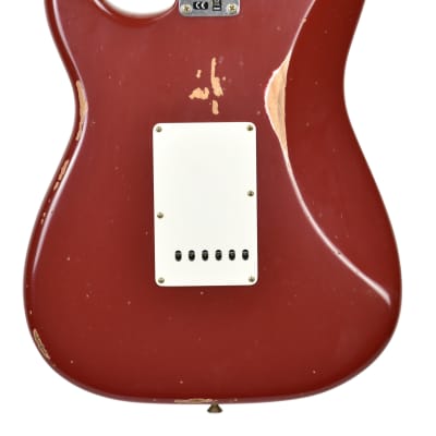 2018 Fender Custom Shop 1961 Stratocaster Relic in Cimarron Red image 3